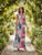 Boho smocked summer sundress long dress!