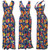 When the days get long and hot, this dress has you covered. It’s a summer dream come true, with a deep V-neck and sleeveless arms to keep you cool. The vibrant floral pattern. It’s perfect for a casual summer party and versatile enough for a shopping trip, a day at the beach, or just running errands.