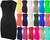 Seamless Strapless Tube Slip Dress Layering Fitted Dress