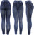 These jean leggings combine the fashionable look of denim with the comfort of leggings. They’re made of a stretchy material that allows for a skinny jeans look without the discomfort of regular jeans. Match them with your favorite boots or heels and watch the compliments roll in.