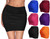 Mini Stretch Seamless Solid Basic Pleated Bodycon Skirt