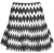 Zig Zag Winter Skater Skirt Knit Stretchy Sexy Flared Skirt