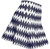 Zig Zag Winter Skater Skirt Knit Stretchy Sexy Flared Skirt