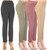Stretch Ponte Womens Solid Colors Comfortable Ankle Office Pants