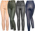 Classic Stretchy Faux Leather Leggings High Waisted Pants