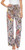 Pink Paisley Print Palazzo Pants. High Waisted Women's Slinky Stretchy Palazzo Pants. Great casual pants that with right accessories will transform in evening pant. Trendy loose fit and super elegant and chic colors are unique and will bring your summer look to another level . Lightweight and flowing fabric is ideal for those hot summer days. Wide legs combined with pleating from the waist down makes it move like a skirt creating a flattering volume. Modern paisley design in fashionable color. Can be easily dressed up or down.