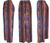 Navy Flower Aztec Print Palazzo Pants. High Waisted Women's Pleated Slinky Stretchy Palazzo Pants. Great casual pants that with right accessories will transform in evening pant. Trendy loose fit and super elegant and chic colors are unique and will bring your summer look to another level . Lightweight and flowing fabric is ideal for those hot summer days. Wide legs combined with pleating from the waist down makes it move like a skirt creating a flattering volume. Modern paisley design in fashionable color. Can be easily dressed up or down.