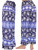 Blue Elephant Pleated Palazzo Wide Leg Causal Pants
