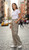 Khaki Quick Dry Summer Hiking Cargo Pants with Button Detail