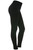 Black Fleece Winter Thick Warm Basic Stretchy Leggings