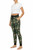 Green  Army Lightweight Jogger Pants Casual Pockets Cotton Tapered Summer Joggers