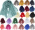 Soft Linen Feel Scarf Large Arab Hijab Travel Shawl Scarf Head Wrap