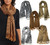 Leopard Print Classic Pashmina Scarf Wrap Animal Print Shawl