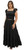 Smocked Ruffle Sleeve Top and Long Maxi Panel Flowy Skirt Set