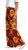 Classic Burgundy Sunflower all over summer pants . Elevate your wardrobe with those Women's Shiny Sparkles Pleated Palazzo Pants. Designed to combine comfort and style, these pants feature a high-rise elastic waist with a drawstring closure, ensuring a snug and flattering fit. The wide-leg silhouette offers a relaxed and fluid look, perfect for various occasions from business to formal events, or even for casual outings. Crafted from a lightweight blend of 65% cotton and 35% polyester, these pants are not only breathable but also stretchable, providing the flexibility you need throughout the day.