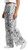 Butterflies Sparkles Palazzo Grey Pants Wide Leg Causal Summer Stretchy Pants