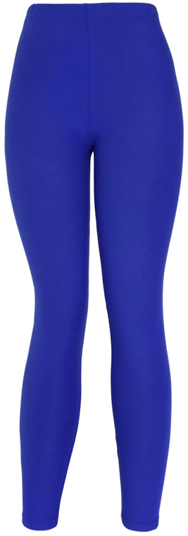 Ultra Soft Royal Leggings Solid Brushed Basic Full Leggings