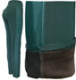 Winter Soft Faux Leather Side Accent Stretch Fleece Lined Pants