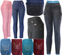 You never owned as comfortable pants for winter as those! Keep yourself warm and cozy during cold winter days with those thick plus lined leggings pants. Fashionable prints and solid colors available in sizes S/M and L/XL and now in Plus Size 1XL/2XL. True womens sizes. Made out of super soft and stretchy fabric. Stylish and practical leggings that will make you look great without sacrificing your comfort and warmth. Classic designs include plaid pants, striped pants, solid pants, chevron pants. All lined with super soft and warm plush lining. Stretchy - will fit variety of sizes. Functional back and front pockets. Decorated with fashionable and chick details. Please note that Pocket Design is random .