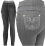 Plus Size Women's Winter Plush Lined Thick Pants - Dressy Leggings