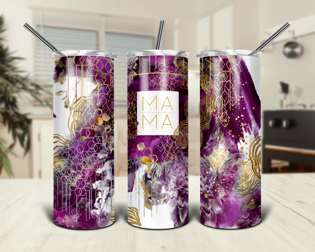 #Momlife Mom Purple 20oz Tumbler