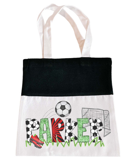 Soccer Halloween Candy Bag for Trick or Treat