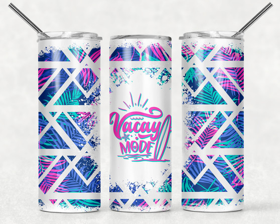 Vacay Mode Summer 20oz Stainless Steel Tumbler