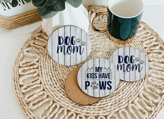 Dog Mom Coasters