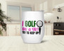 I Golf Like A Girl Wine Tumbler 12oz