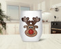 Reindeer Christmas Wine Tumbler 12oz