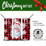 Christmas Gift Set Snowman 20ozTumbler & Coaster Set