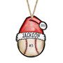 Baseball Mom Gift Set - 20oz Tumbler Ornament Makeup Bag Earrings