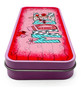 Personalized Valentine's Day Treat Box,  Pencil Box, Puzzle Box in Red