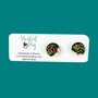 Football Mom Game Day Stud Earrings