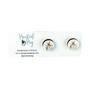 Yorkie Yorkshire Terrier Stud Earrings