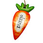 Carrot Easter Basket Tag for Kids