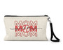 Baseball Mom Proud & Loud Wristlet Makeup Bag