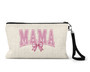 MAMA Bow Tie Wristlet Makeup Bag