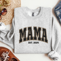 Mama Est. 2024 Sweatshirt or T-shirt, Crewneck or Long Sleeve Shirt Option