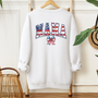 Mama 4th July Patriotic Sweatshirt or T-shirt, Crewneck or Long Sleeve Shirt Option