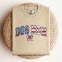 Dog Mom Patriotic Retro Sweatshirt or T-shirt, Crewneck or Long Sleeve Shirt Option