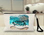 Feeling Beachy Summer Wristlet Makeup Bag