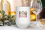 Dog Mom Paw Wine Tumbler 12oz