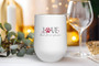 Love Has Four Paws Wine Tumbler 12oz