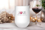 Love Has Four Paws Wine Tumbler 12oz