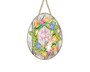 Hello Spring Tulip Easter Egg Door Hanger Door Sign