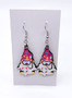 Snorkel Gnome Summer Dangle Earrings