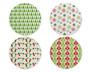 Christmas Red Green Coasters