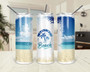 Beach Meet Me Summer Design 20oz Tumbler