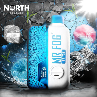 Mr Fog Switch SW15000 - Blue Raspberry Magic Cotton Ice